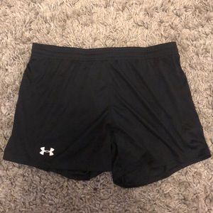 Under Armor Black Athletic Shorts